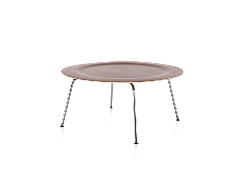 Eames® Molded Plywood Coffee Table - Metal Base - Herman Miller® - Tables - Ebony - Black - HORNE