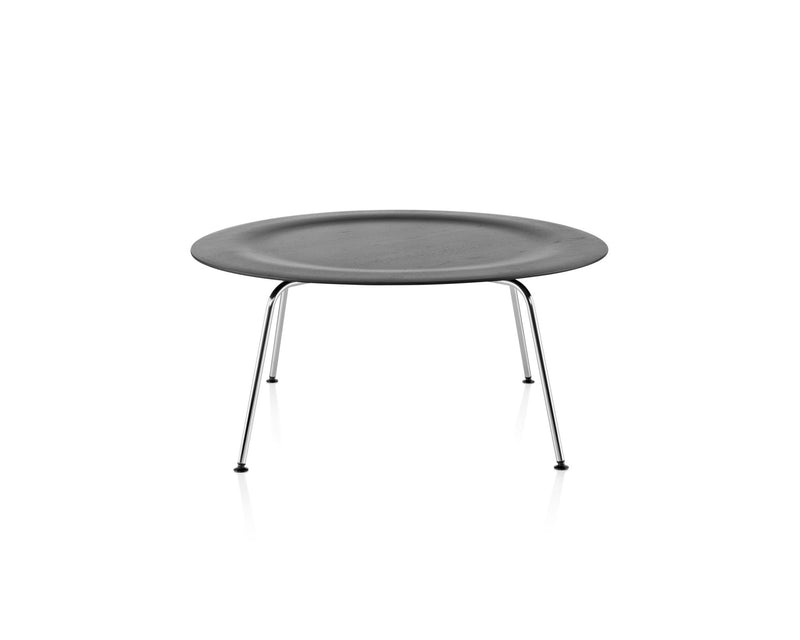 Eames® Molded Plywood Coffee Table - Metal Base - Herman Miller® - Tables - Ebony - Black - HORNE