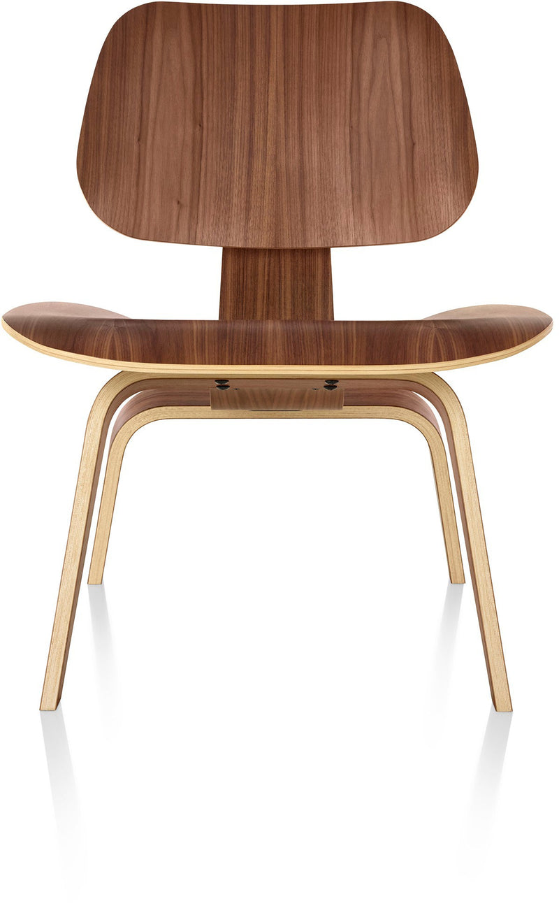 Eames® Molded Plywood Lounge Chair – Wood Base - Herman Miller® - Chairs - Walnut - HORNE