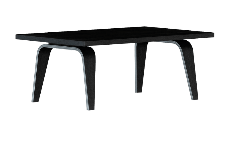 Eames® Rectangular Coffee Table - Herman Miller® - Tables - Ebony - 22