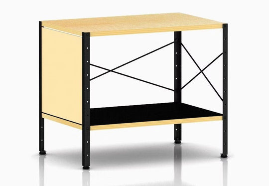 Eames® Storage Unit - 1x1 - Herman Miller® - Storage + Organization - Natural - Black - HORNE