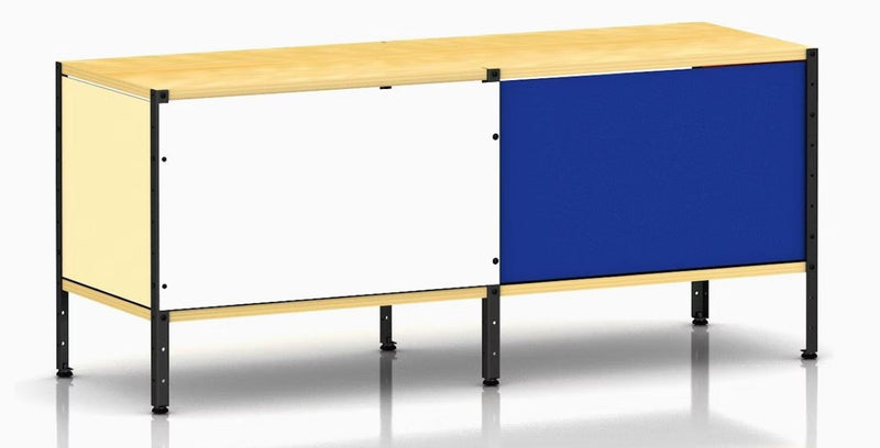 Eames® Storage Unit - 1x2 - Herman Miller® - Storage + Organization - Natural - Black - HORNE