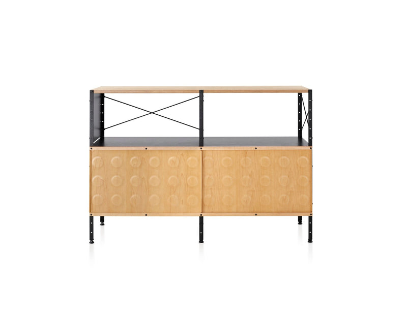 Eames® Storage Unit - 2x2 - Herman Miller® - Storage + Organization - Standard - Multicolor - Black - HORNE