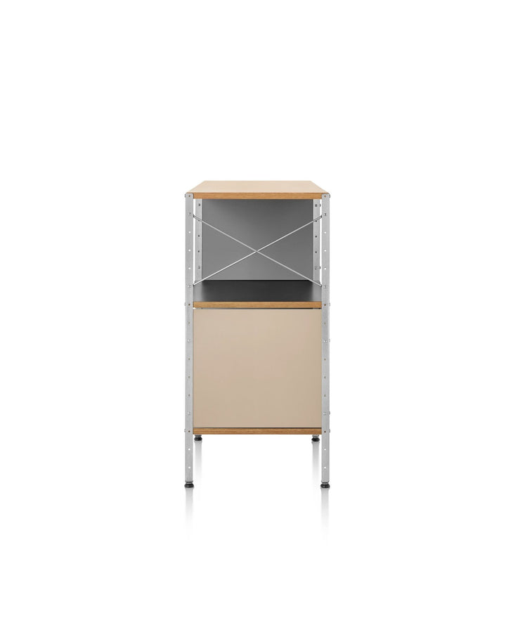Eames® Storage Unit - 2x2 - Herman Miller® - Storage + Organization - Standard - Natural - Zinc Plated - HORNE