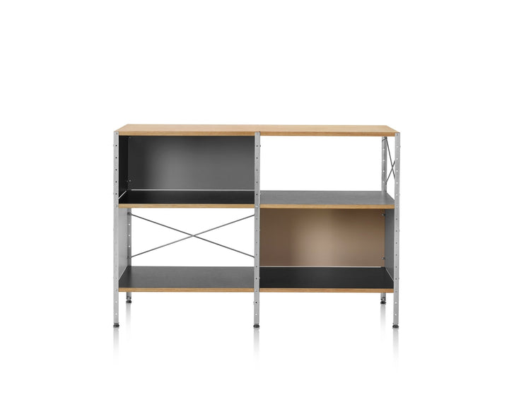 Eames® Storage Unit - 2x2 - Herman Miller® - Storage + Organization - Standard - Natural - Zinc Plated - HORNE