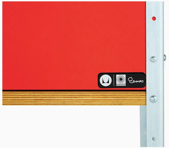 Eames® Storage Unit - 2x2 - Herman Miller® - Storage + Organization - With Door - Natural - Zinc Plated - HORNE