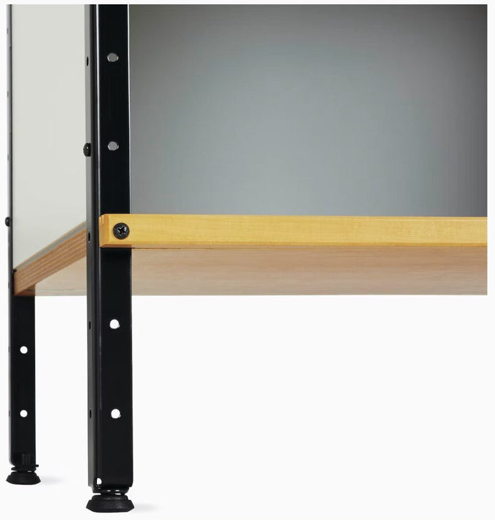 Eames® Storage Unit - 2x2 - Herman Miller® - Storage + Organization - With Door - Natural - Zinc Plated - HORNE