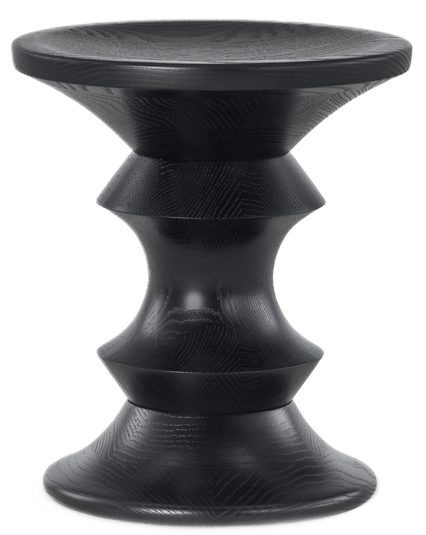 Eames® Turned Stool - Shape A - Herman Miller® - Stools + Benches + Ottomans - Ebony - HORNE