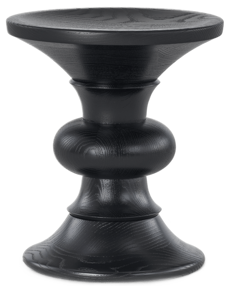 Eames® Turned Stool - Shape B - Herman Miller® - Stools + Benches + Ottomans - Walnut - HORNE