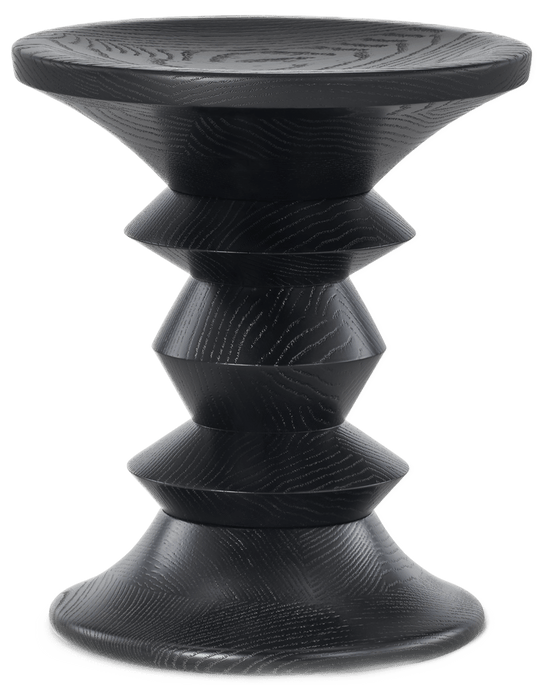Eames® Turned Stool - Shape C - Herman Miller® - Stools + Benches + Ottomans - Ebony - HORNE