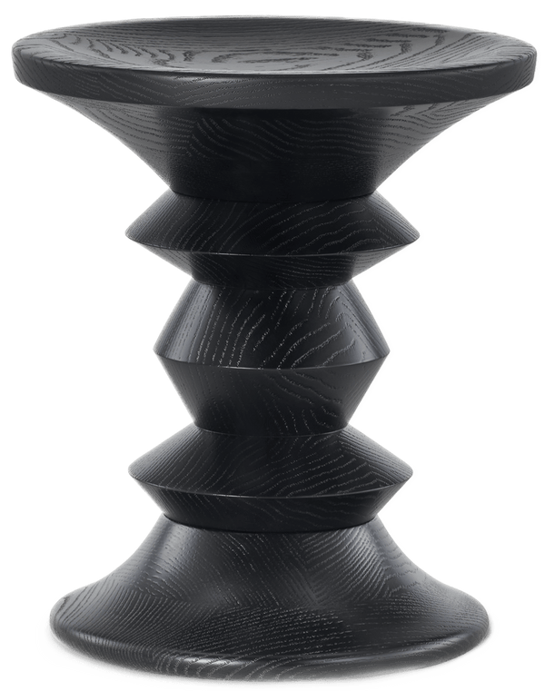 Eames® Turned Stool - Shape C - Herman Miller® - Stools + Benches + Ottomans - Ebony - HORNE