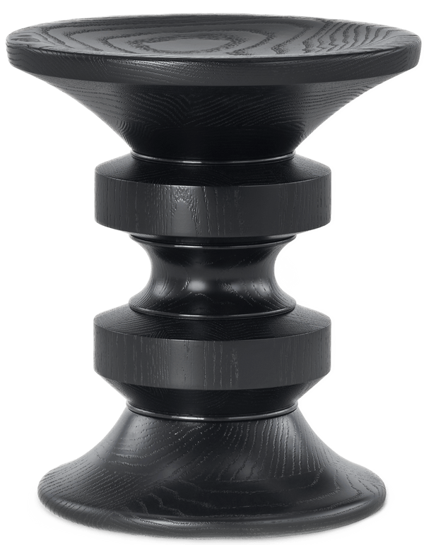 Eames® Turned Stool - Shape D - Herman Miller® - Stools + Benches + Ottomans - Ebony - HORNE