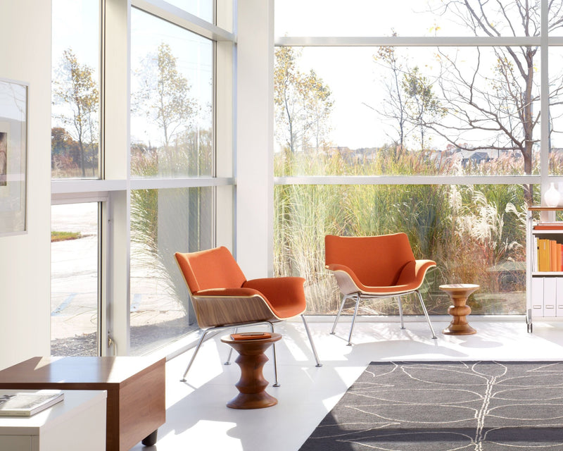 Eames® Turned Stool - Shape A - Herman Miller® - Stools + Benches + Ottomans - Walnut - HORNE