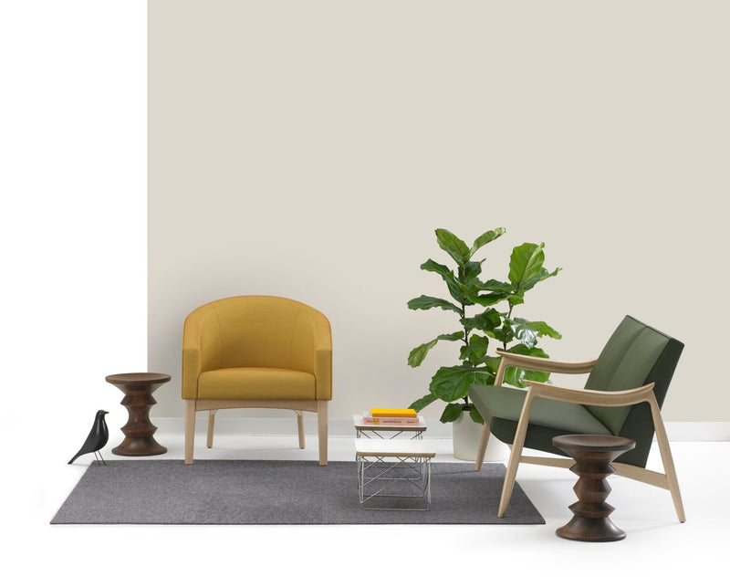 Eames® Turned Stool - Shape A - Herman Miller® - Stools + Benches + Ottomans - Walnut - HORNE