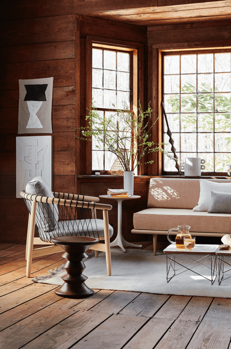 Eames® Turned Stool - Shape C - Herman Miller® - Stools + Benches + Ottomans - Walnut - HORNE