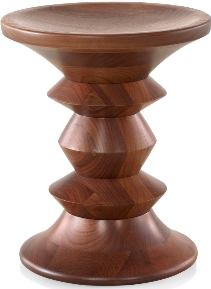 Eames® Turned Stool - Shape C - Herman Miller® - Stools + Benches + Ottomans - Walnut - HORNE