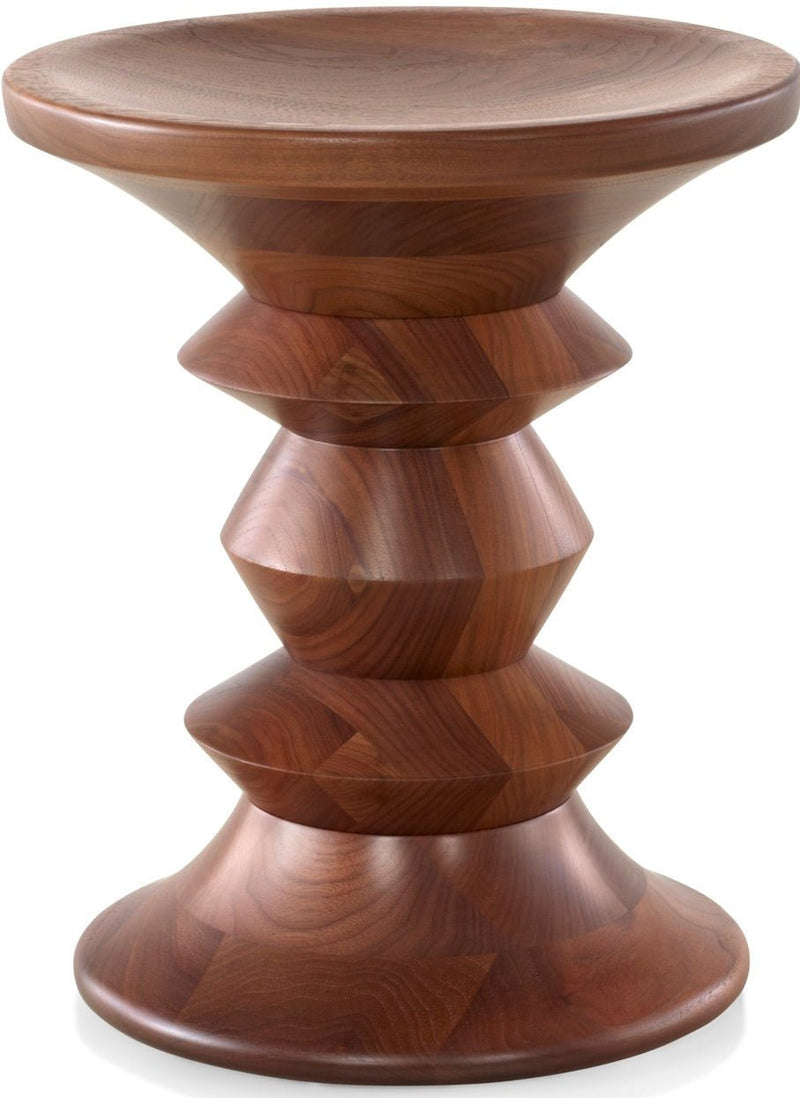 Eames® Turned Stool - Shape C - Herman Miller® - Stools + Benches + Ottomans - Walnut - HORNE