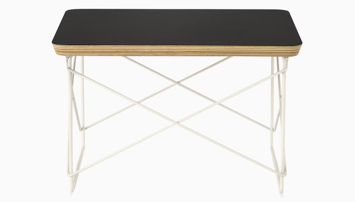 Eames® Wire Base Low Table - Herman Miller® - Tables - Black - White - HORNE