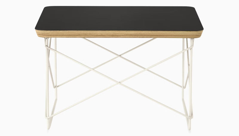 Eames® Wire Base Low Table - Herman Miller® - Tables - White Ash - Black - HORNE