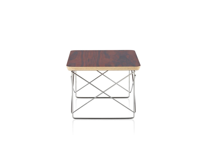 Eames® Wire Base Low Table - Herman Miller® - Tables - Santos Palisander - Chrome - HORNE