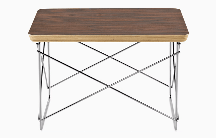 Eames® Wire Base Low Table - Herman Miller® - Tables - Walnut - Chrome - HORNE