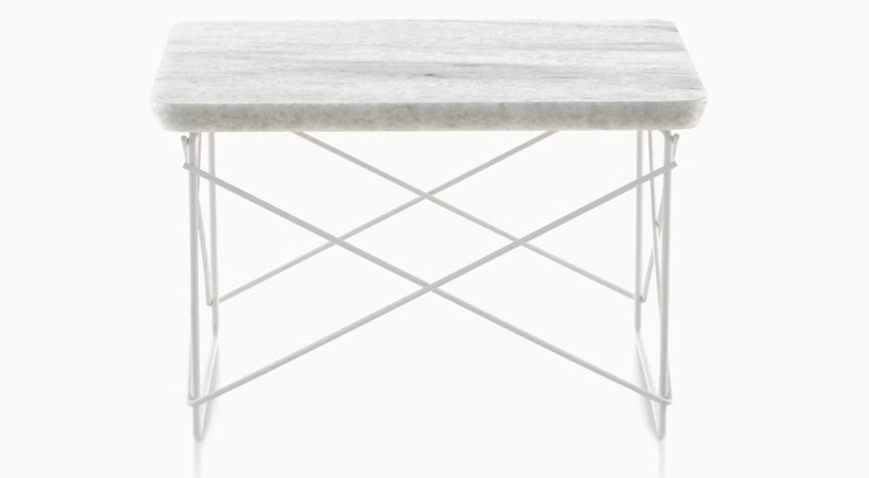 Eames® Wire Base Low Table - Herman Miller® - Tables - White Ash - Black - HORNE