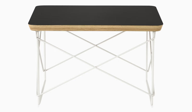 Eames® Wire Base Low Table - Herman Miller® - Tables - White Ash - Black - HORNE