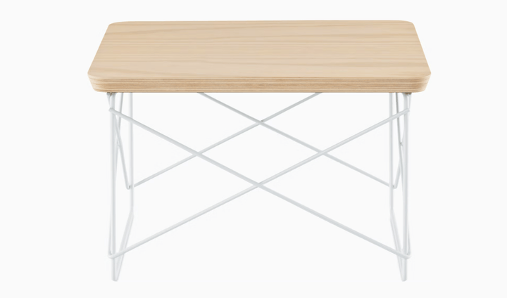 Eames® Wire Base Low Table - Herman Miller® - Tables - White Ash - Studio White - HORNE