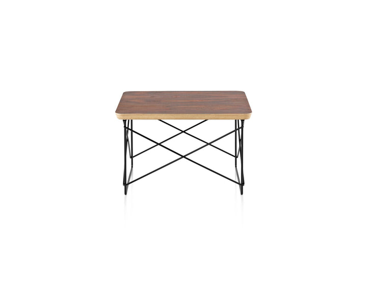 Eames® Wire Base Low Table - Herman Miller® - Tables - Walnut - Black - HORNE