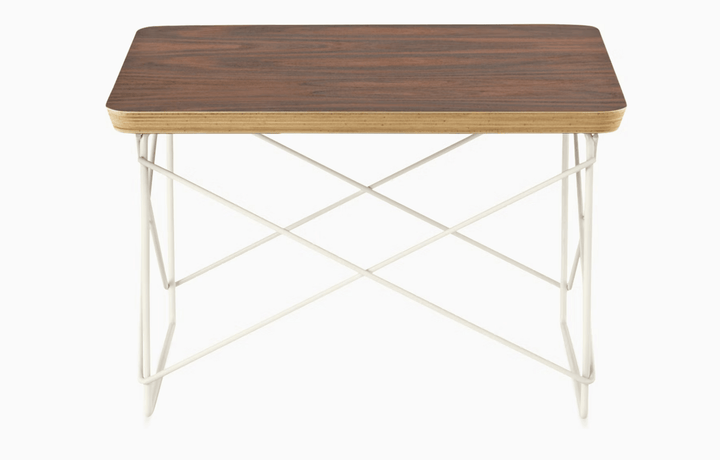 Eames® Wire Base Low Table - Herman Miller® - Tables - Walnut - White - HORNE