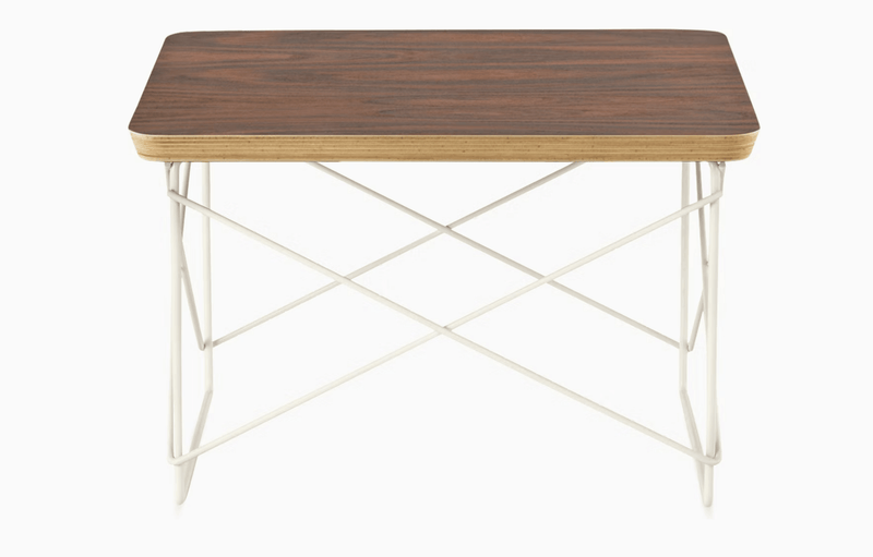 Eames® Wire Base Low Table - Herman Miller® - Tables - White Ash - Black - HORNE