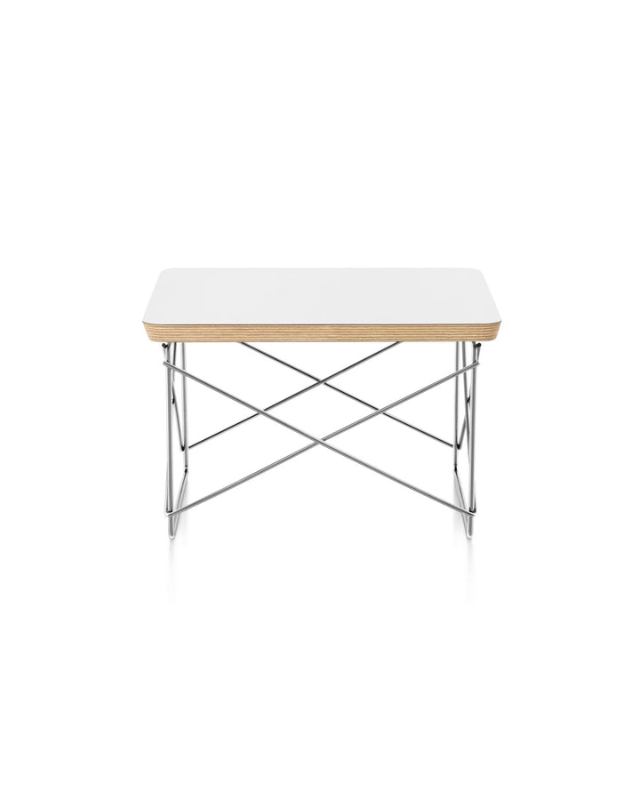 Eames® Wire Base Low Table - Herman Miller® - Tables - White - Chrome - HORNE