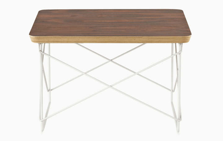 Eames® Wire Base Low Table - Herman Miller® - Tables - Walnut - Studio White - HORNE