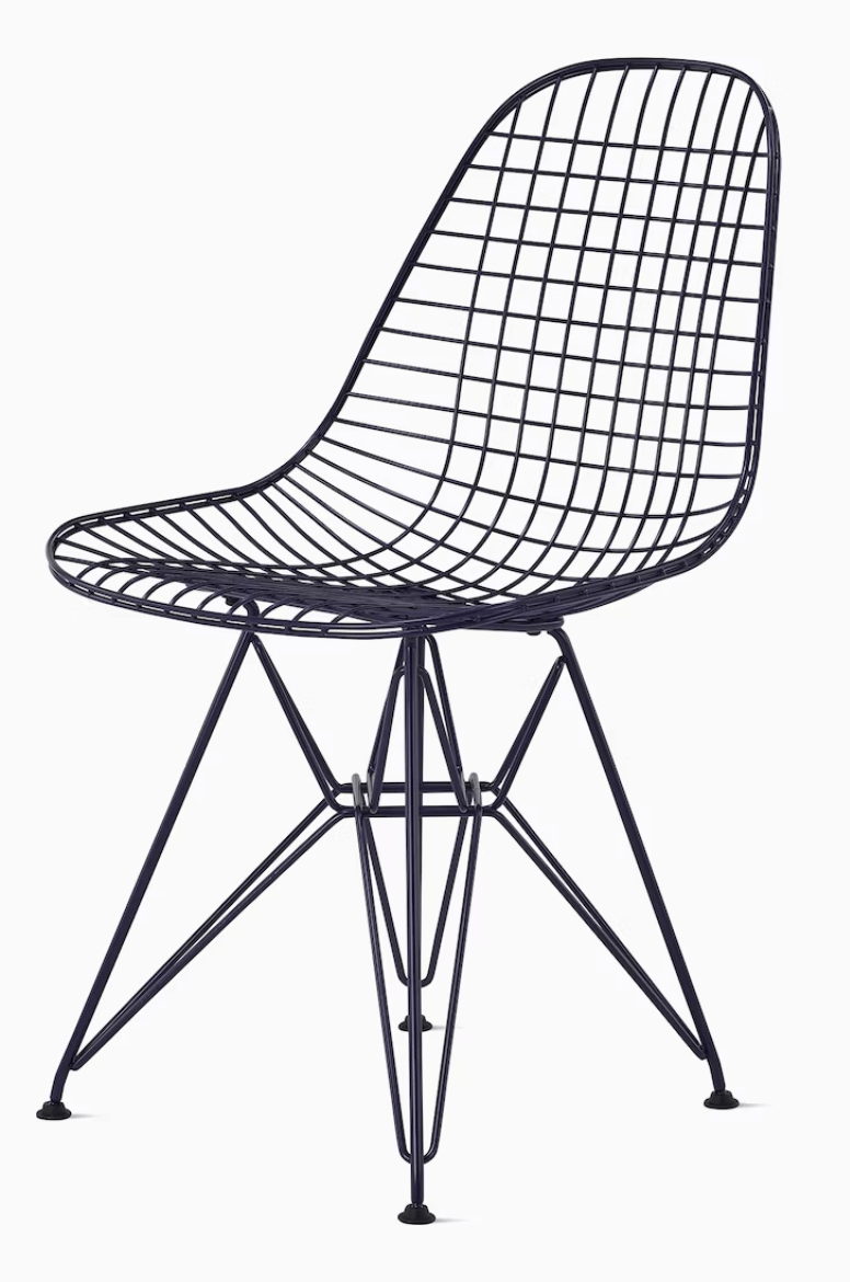 Eames® Wire Chair, Herman Miller x HAY - Herman Miller® - Chairs - Powder Yellow - No Cushion - HORNE
