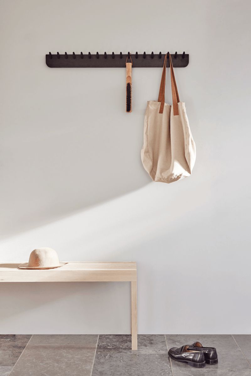 Echo Coatrack - Form + Refine - Coat + Key Racks - Small - Natural Oiled Oak - HORNE