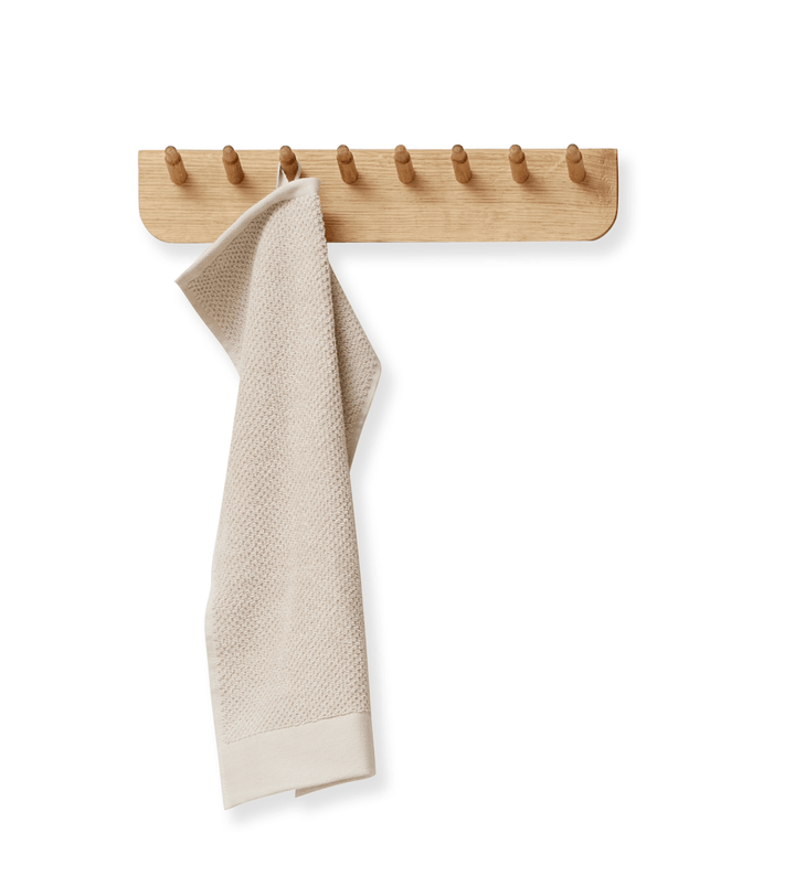 Echo Coatrack - Form + Refine - Coat + Key Racks - Small - White Oiled Oak - HORNE