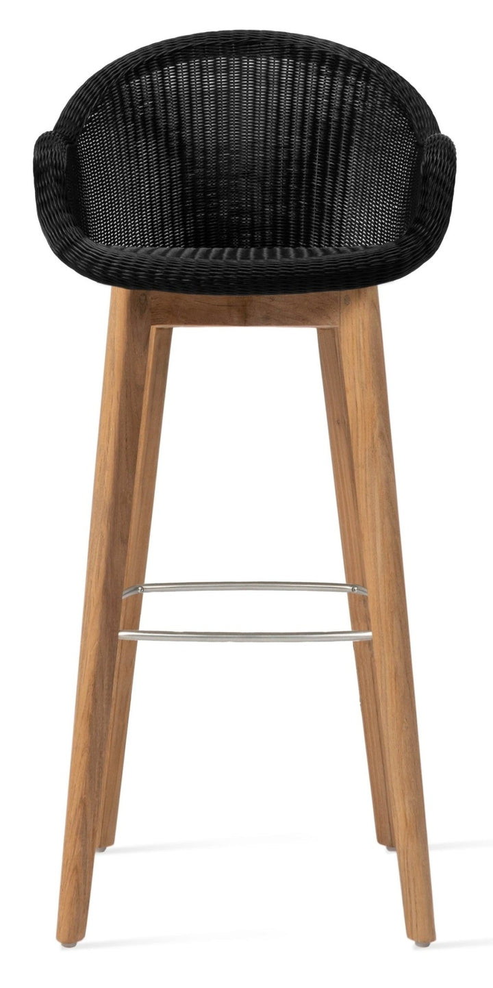 Edgard Bar Stool - Vincent Sheppard - Outdoor Furniture - Black - HORNE