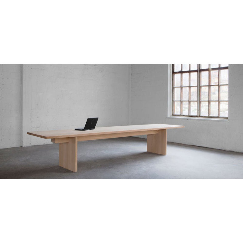 Edi Table - Nikari - Tables + Desks - Natural Oiled Ash - Small - No Tray or Flaps - HORNE