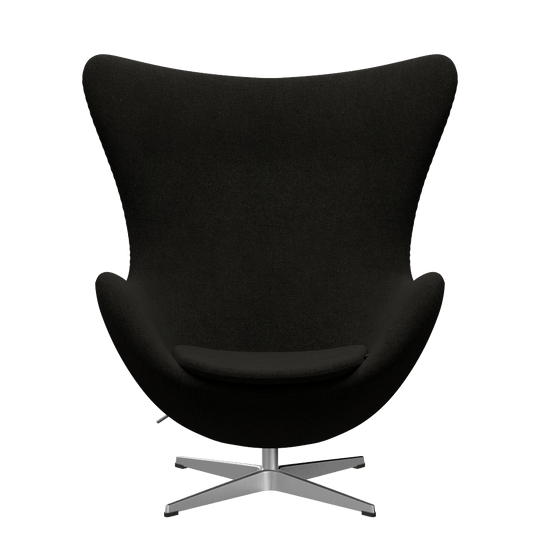 Egg™ Lounge Chair - Fritz Hansen - Chairs - Hallingdal 173 - Satin Polished Aluminum - HORNE