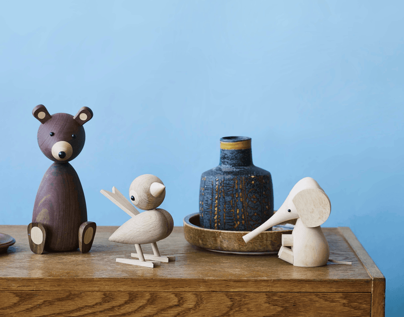 Elephant Collection - Lucie Kaas - Art + Objects - Smoked Oak - HORNE