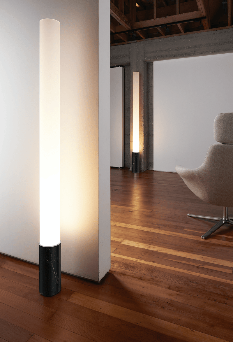 Elise Floor Lamp - Marble - Pablo Designs - Floor Lamps - Elise 48 - Black Marble - HORNE