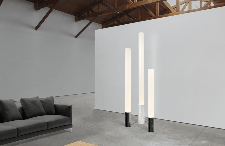 Elise Floor Lamp - Marble - Pablo Designs - Floor Lamps - Elise 80 - Black Marble - HORNE
