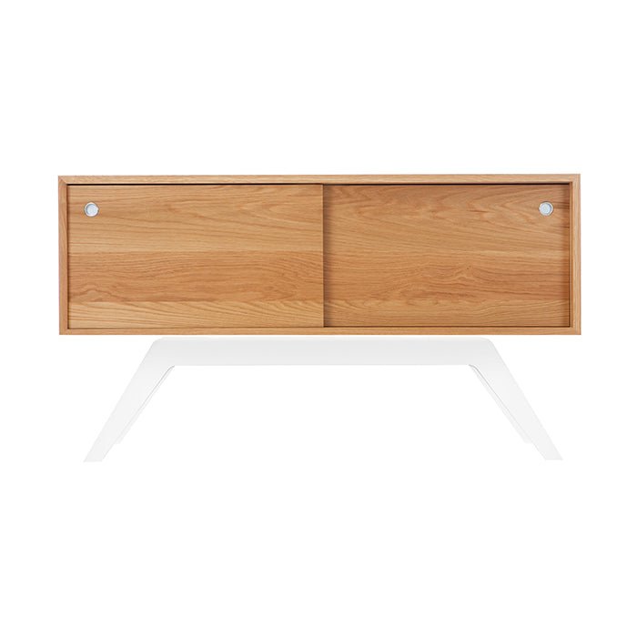 Elko Small Oak Wood Credenza