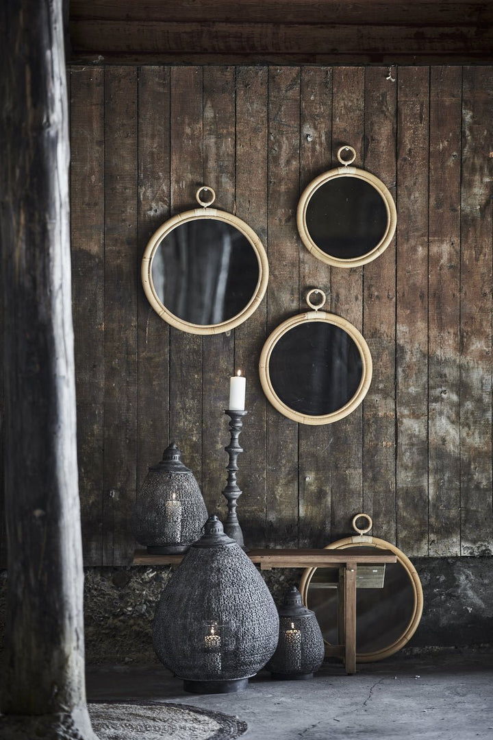 Ella Rattan Mirror - Sika Design - Mirrors - Large - HORNE