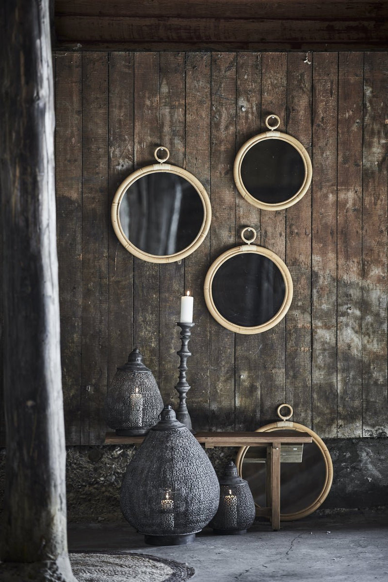 Ella Rattan Mirror - Sika Design - Mirrors - Medium - HORNE