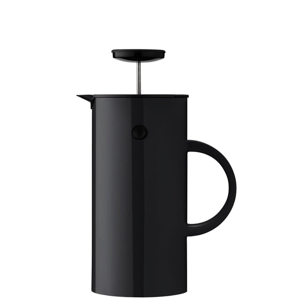 EM77 French Press - Stelton - Coffee + Tea - Black - HORNE