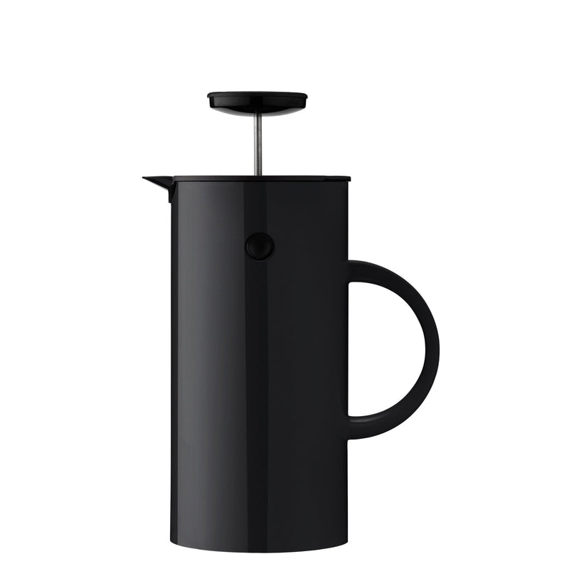 EM77 French Press - Stelton - Coffee + Tea - Black - HORNE