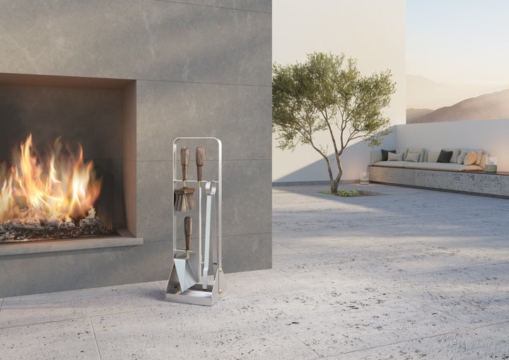 Emma Companion Fireplace Set - Eldvarm - Fireplace - Lumière - HORNE