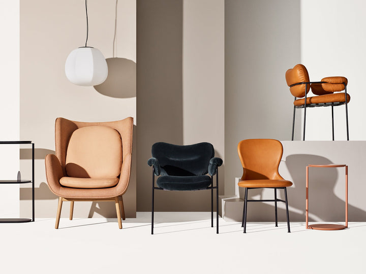 Enclose Armchair - Fogia - Chairs - Barnum - Pine - Black - HORNE