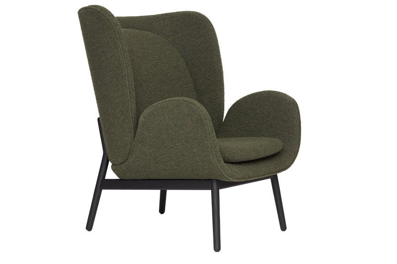 Enclose Armchair - Fogia - Chairs - Barnum - Pine - Black - HORNE